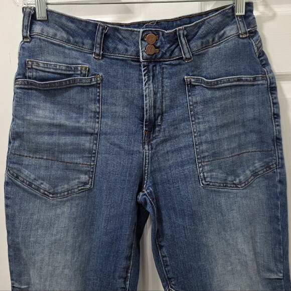 Anthropologie Pilcro & The Letterpress Utility High Rise Slim Jeans, Size: 29 - Picture 6 of 10